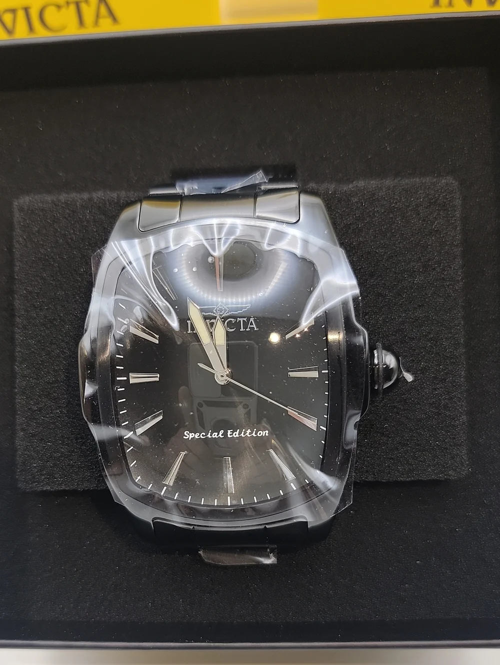 NEW ⌚️ Invicta Lupah Ironvane Men's Special Edition Watch - 47mm, Black 50800